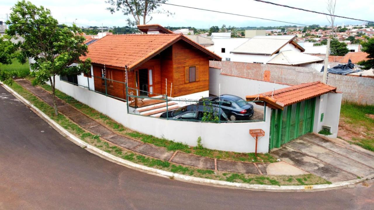 Casa Em Brotas Com Piscina E Churrasqueira Exteriör bild