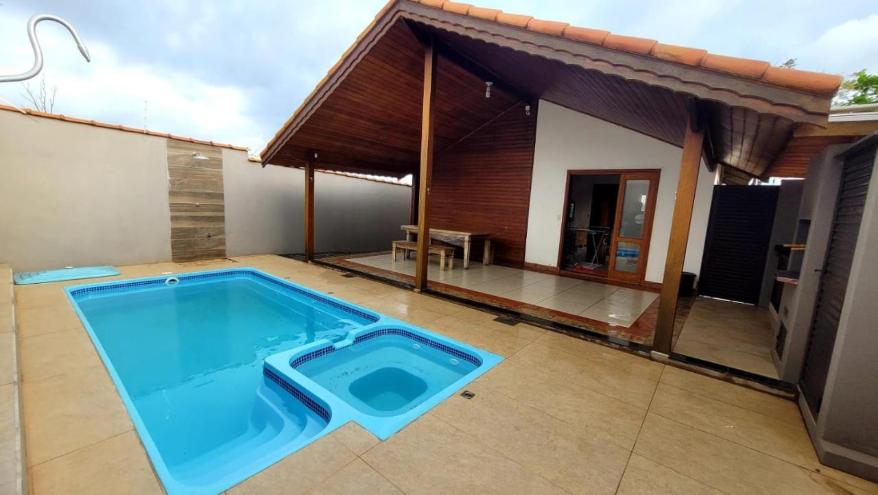 Casa Em Brotas Com Piscina E Churrasqueira Exteriör bild